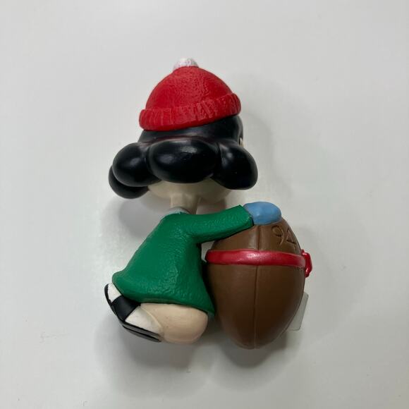 Hallmark 1994 Peanuts Lucy Football Christmas Tree Ornament - Picture 5 of 5